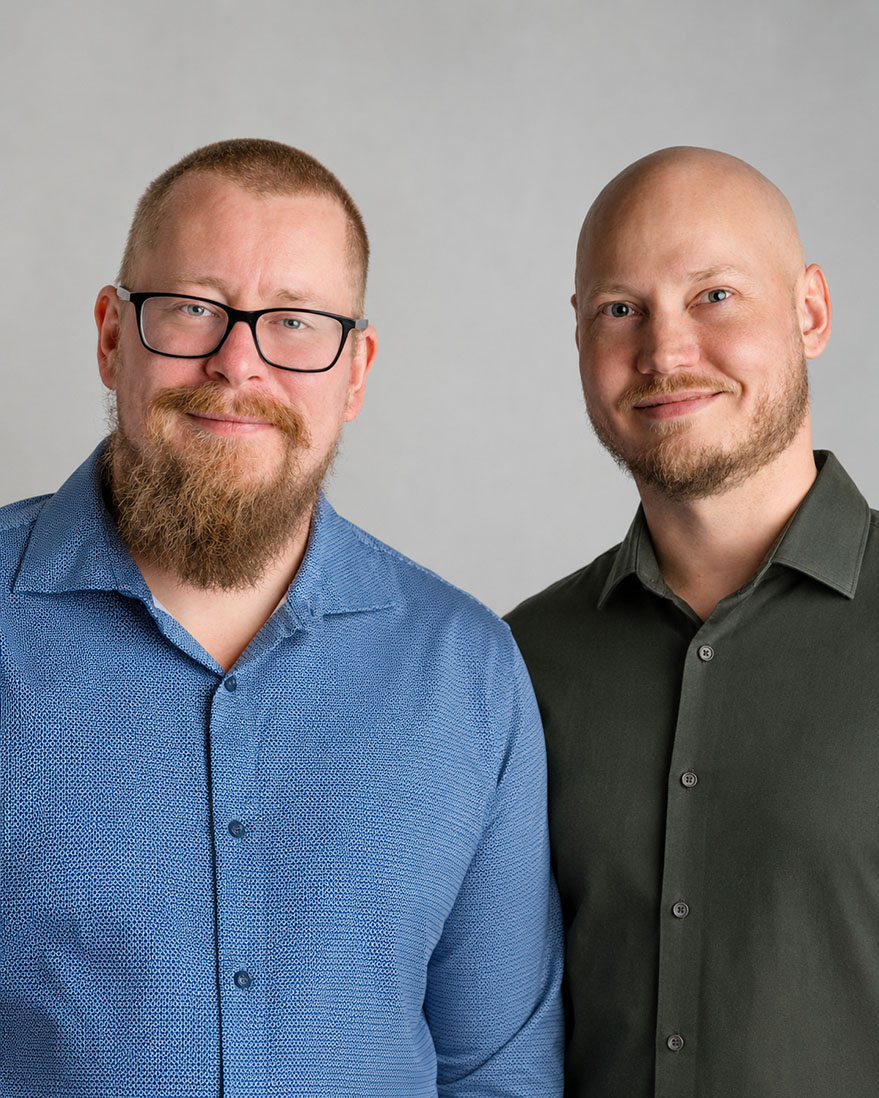 Mikkel og Andreas fra MULD Digital